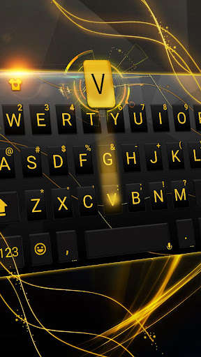 Run android online APK Gold Black Luxury Keyboard Theme from MyAndroid or emulate Gold Black Luxury Keyboard Theme using MyAndroid