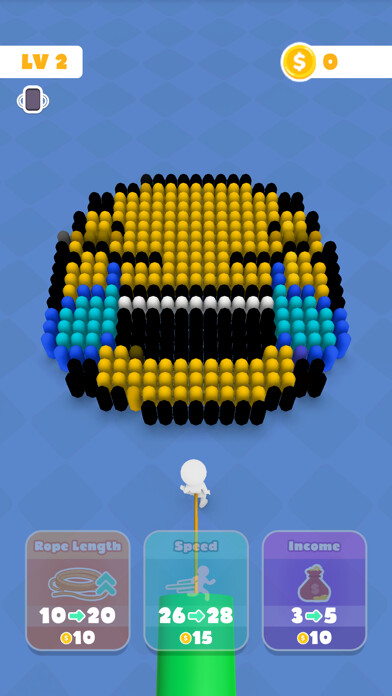 Emulate iPhone app Gold Crusher! using MyAndroid