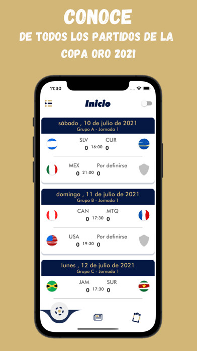 Emulate iPhone app Gold Cup - 2021 using MyAndroid Emulate iPhone app Gold Cup - 2021 using MyAndroid