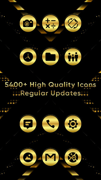 Run android online APK Golden Black Delight Icons from MyAndroid or emulate Golden Black Delight Icons using MyAndroid