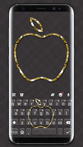 Run android online APK Golden Black Keyboard Theme from MyAndroid or emulate Golden Black Keyboard Theme using MyAndroid