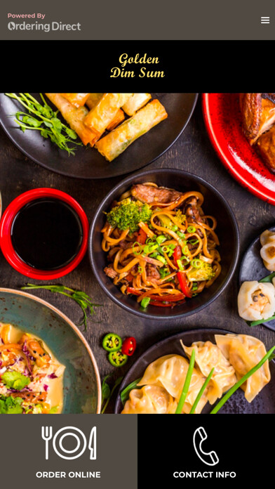 Emulate iPhone app Golden Dim Sum using MyAndroid