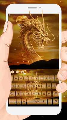 Emulate Android APK Golden Dragon Keyboard Theme Emulate Android APK Golden Dragon Keyboard Theme