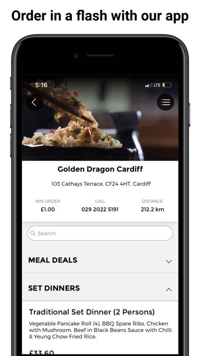 Emulate iPhone app Golden Dragon Takeaway using MyAndroid Emulate iPhone app Golden Dragon Takeaway using MyAndroid