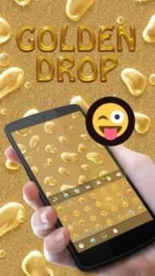 Emulate Android APK Golden Drops GO Keyboard Theme Emulate Android APK Golden Drops GO Keyboard Theme