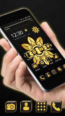 Emulate Android APK Golden Flower Theme and Live wallpaper Emulate Android APK Golden Flower Theme and Live wallpaper
