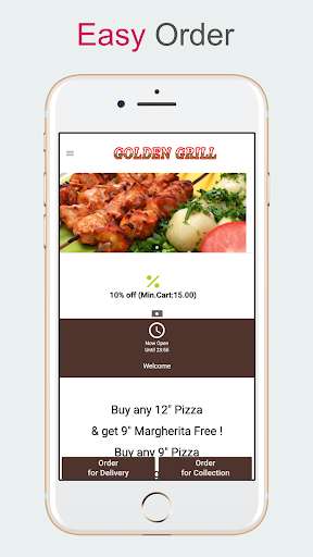 Run android online APK Golden Grill Newport from MyAndroid or emulate Golden Grill Newport using MyAndroid