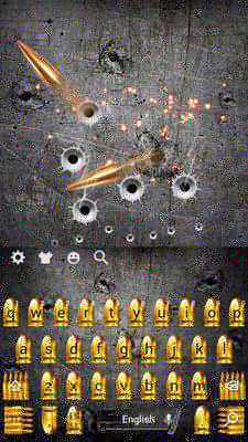 Emulate Android APK Golden Gunnery Bullets Keyboard Emulate Android APK Golden Gunnery Bullets Keyboard