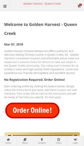 Run android online APK Golden Harvest Queen Creek Online Ordering from MyAndroid or emulate Golden Harvest Queen Creek Online Ordering using MyAndroid Run android online APK Golden Harvest Queen Creek Online Ordering from MyAndroid or emulate Golden Harvest Queen Creek Online Ordering using MyAndroid