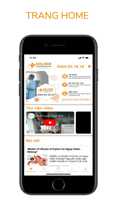 Emulate iPhone app Golden Healthcare using MyAndroid Emulate iPhone app Golden Healthcare using MyAndroid