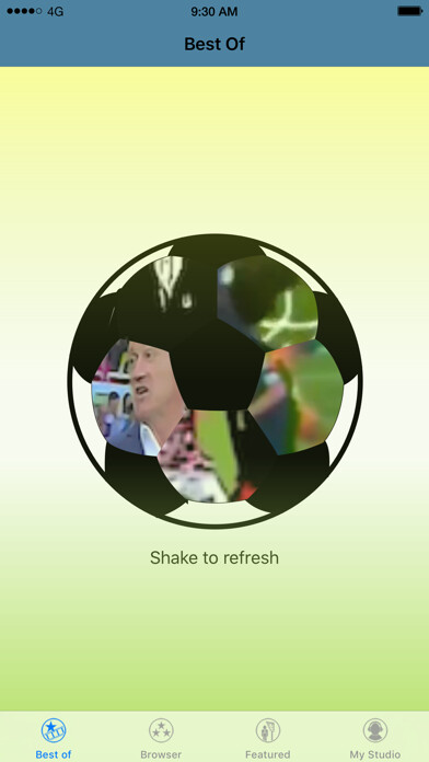 Emulate iPhone app Golden Mic of Football using MyAndroid Emulate iPhone app Golden Mic of Football using MyAndroid