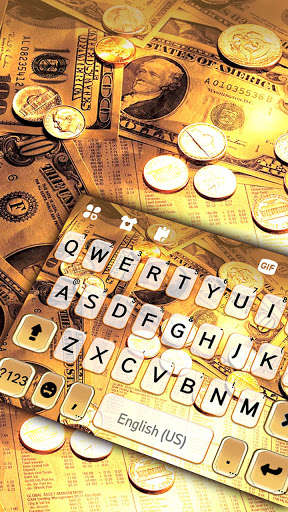 Run android online APK Golden Money Keyboard Background from MyAndroid or emulate Golden Money Keyboard Background using MyAndroid