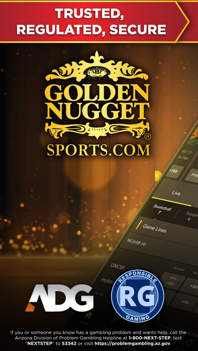 Emulate iPhone app Golden Nugget AZ Sportsbook using MyAndroid