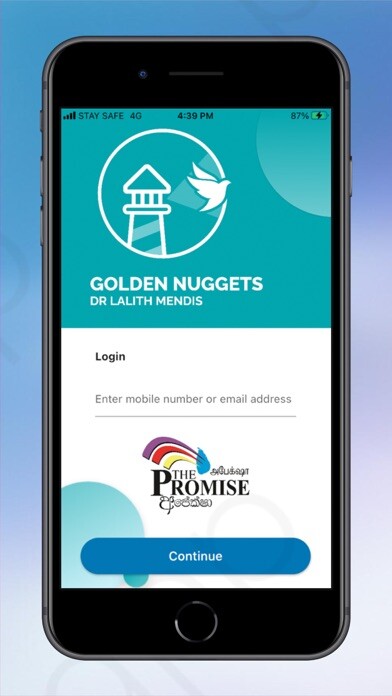 Emulate iPhone app Golden Nuggets - Dr Lalith using MyAndroid Emulate iPhone app Golden Nuggets - Dr Lalith using MyAndroid