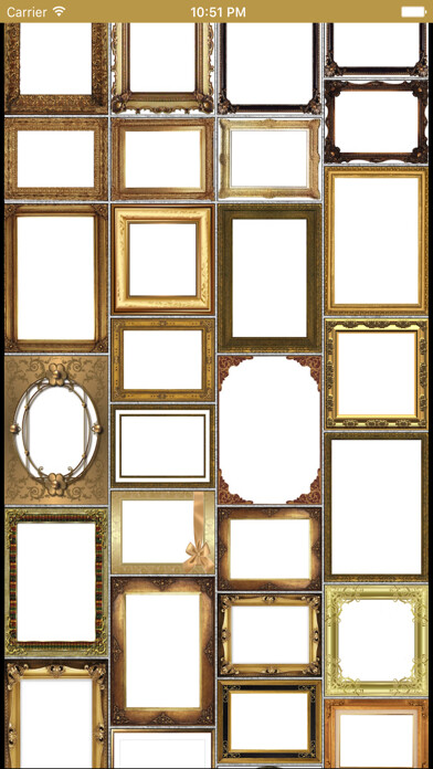 Emulate iPhone app Golden Photo Frames & Luxury Picture Effects using MyAndroid Emulate iPhone app Golden Photo Frames & Luxury Picture Effects using MyAndroid