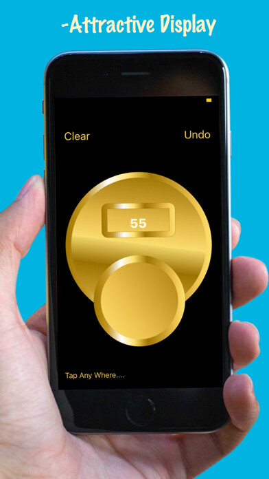 Emulate iPhone app Golden Tally Counter - Tasbeeh using MyAndroid