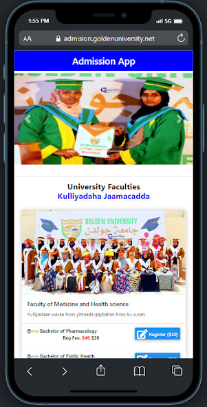 Run android online APK Golden University Admission from MyAndroid or emulate Golden University Admission using MyAndroid Run android online APK Golden University Admission from MyAndroid or emulate Golden University Admission using MyAndroid