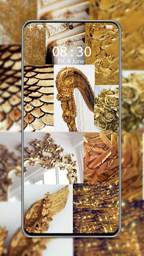 Run android online APK Golden wallpaper HD gold aesthetic from MyAndroid or emulate Golden wallpaper HD gold aesthetic using MyAndroid