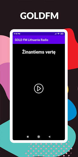 Run android online APK GOLD FM Lithuania Radio from MyAndroid or emulate GOLD FM Lithuania Radio using MyAndroid