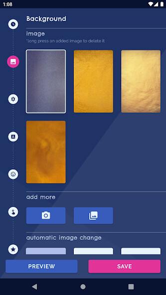 Run android online APK Gold Glitter Clock Wallpaper from MyAndroid or emulate Gold Glitter Clock Wallpaper using MyAndroid Run android online APK Gold Glitter Clock Wallpaper from MyAndroid or emulate Gold Glitter Clock Wallpaper using MyAndroid