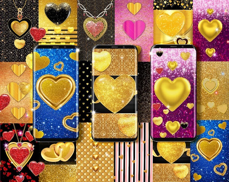 Run android online APK Gold Glitter Live Wallpaper from MyAndroid or emulate Gold Glitter Live Wallpaper using MyAndroid