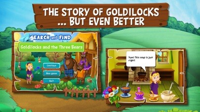 Emulate iPhone app Goldilocks and the Three Bears - Search and find using MyAndroid Emulate iPhone app Goldilocks and the Three Bears - Search and find using MyAndroid