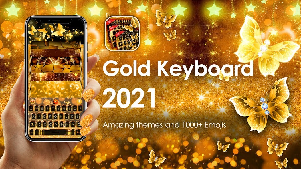 Run android online APK Gold Keyboard 2021 - Golden Th from MyAndroid or emulate Gold Keyboard 2021 - Golden Th using MyAndroid