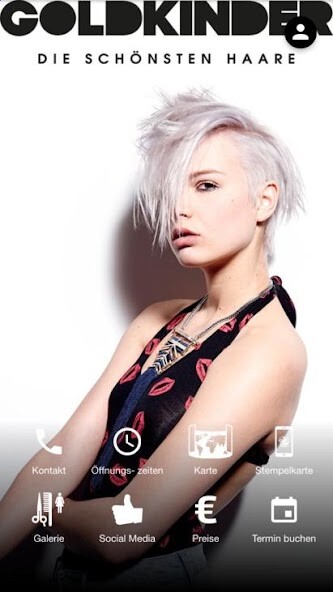Emulate iPhone app Goldkinder Friseur using MyAndroid Emulate iPhone app Goldkinder Friseur using MyAndroid