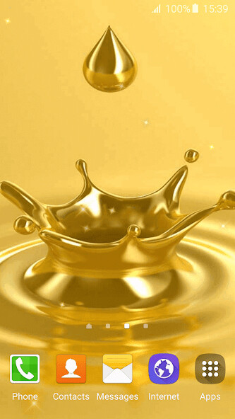 Emulate Android APK Gold Live Wallpapers Emulate Android APK Gold Live Wallpapers