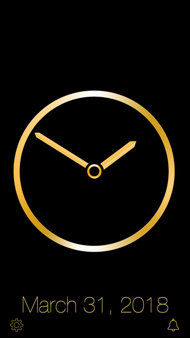 Emulate iPhone app Gold Luxury Clock using MyAndroid Emulate iPhone app Gold Luxury Clock using MyAndroid