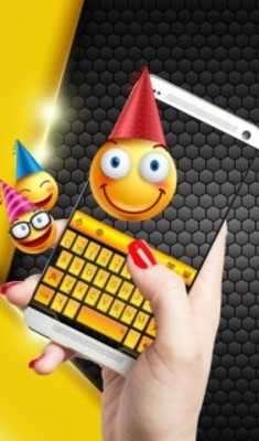 Emulate Android APK Gold Mechanical Style Keyboard Theme