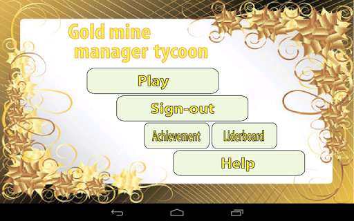 Emulate Android APK Gold Mine Manager Tycoon Game Emulate Android APK Gold Mine Manager Tycoon Game