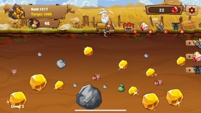 Emulate iPhone app Gold Miner: Classic Idle Game using MyAndroid