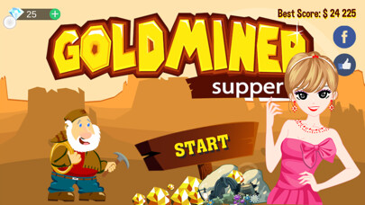 Emulate iPhone app Gold Miner Super using MyAndroid
