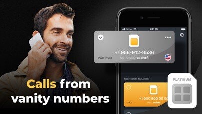 Emulate iPhone app Gold Numbers - cool 2nd number using MyAndroid