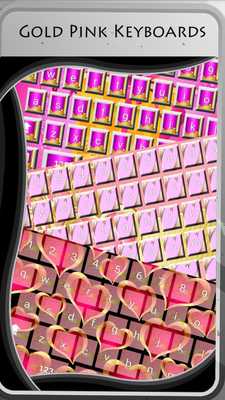 Emulate Android APK Gold Pink Keyboards