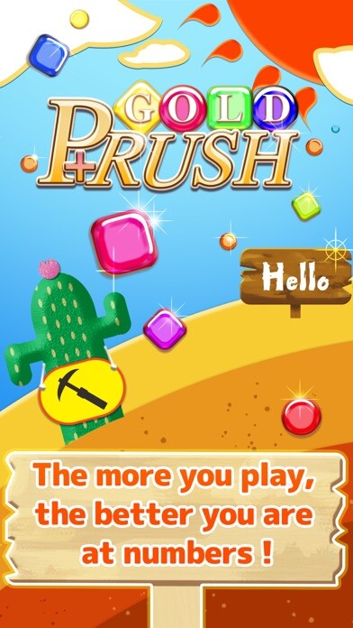Run android online APK GOLD P+RUSH - Addition Puzzle - from MyAndroid or emulate GOLD P+RUSH - Addition Puzzle - using MyAndroid