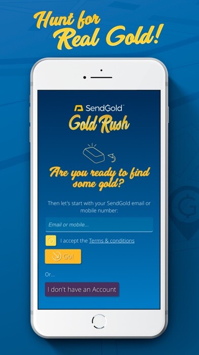 Emulate iPhone app Gold Rush by SendGold using MyAndroid Emulate iPhone app Gold Rush by SendGold using MyAndroid
