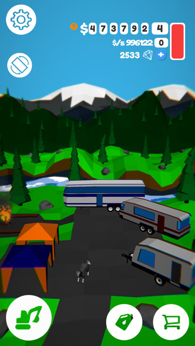 Emulate iPhone app Gold Rush: Gold Empire using MyAndroid