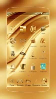Emulate Android APK Gold Silk Theme Emulate Android APK Gold Silk Theme