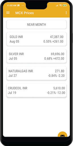 Run android online APK Gold Silver Live from MyAndroid or emulate Gold Silver Live using MyAndroid