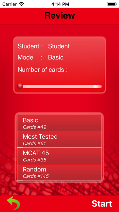Emulate iPhone app Gold Standard MCAT Biology using MyAndroid Emulate iPhone app Gold Standard MCAT Biology using MyAndroid