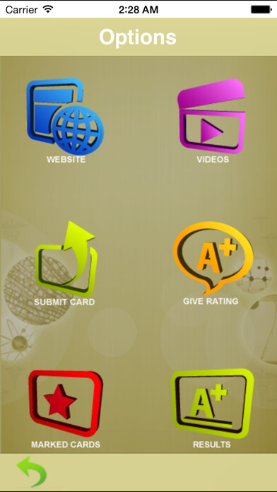 Emulate iPhone app Gold Standard MCAT Flashcards using MyAndroid