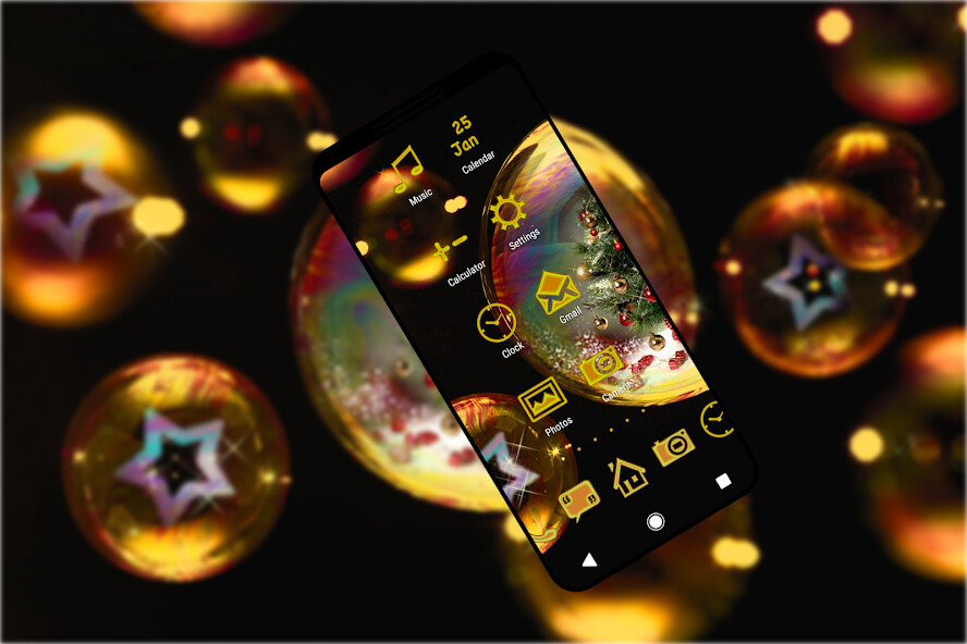 Run android online APK Gold Theme from MyAndroid or emulate Gold Theme using MyAndroid