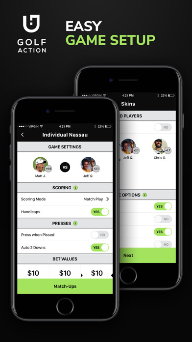 Emulate iPhone app Golf Action using MyAndroid Emulate iPhone app Golf Action using MyAndroid
