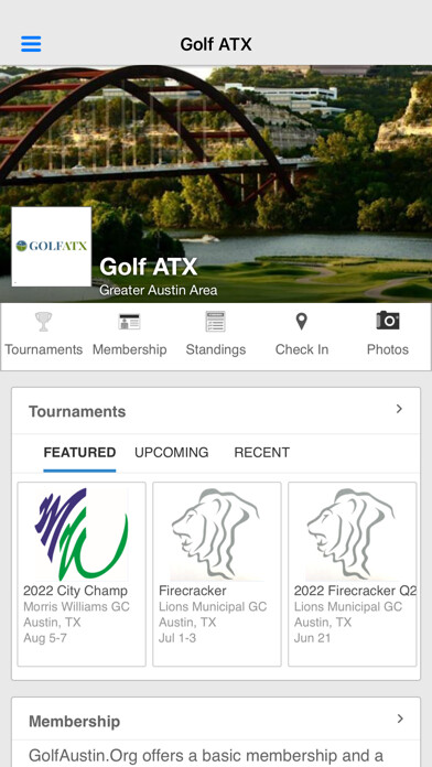 Emulate iPhone app Golf ATX using MyAndroid