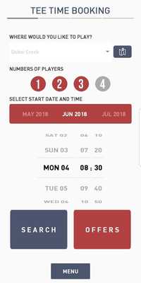 Emulate Android APK Golf-Central