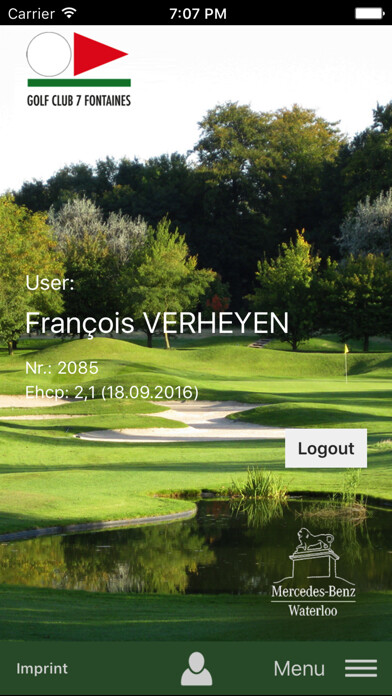 Emulate iPhone app Golf Club 7 Fontaines using MyAndroid Emulate iPhone app Golf Club 7 Fontaines using MyAndroid
