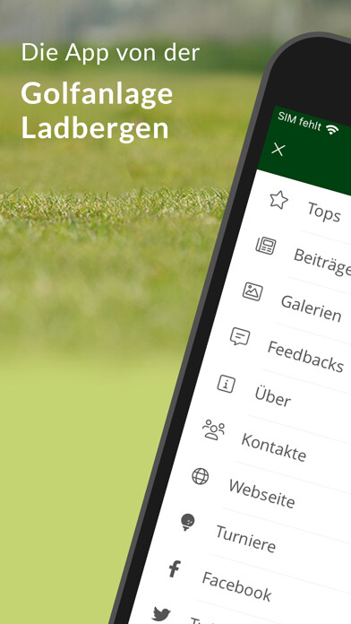 Emulate iPhone app Golfclub Ladbergen using MyAndroid Emulate iPhone app Golfclub Ladbergen using MyAndroid