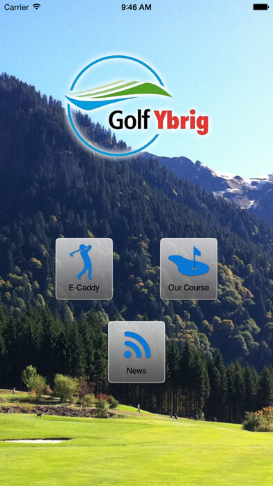 Emulate iPhone app Golf Club Ybrig using MyAndroid